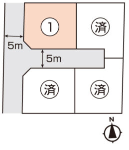 岡山市南区藤田　882万円　分譲地　みなみ不動産事務所